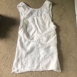 White Linen Dolce Vita Dress